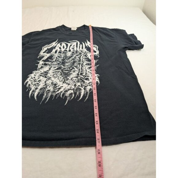 Crotalus black men's size large graphic t shirt 100% cotton V4 - Picture 6 of 6